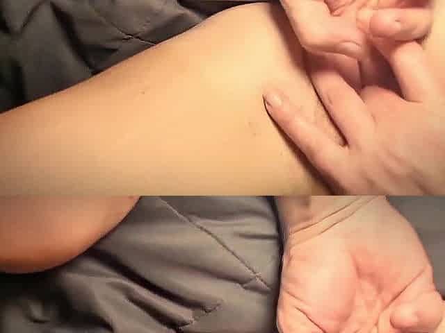 Throuple this babe eats wife's creampie out, scissors, and desires a creampie likewise!