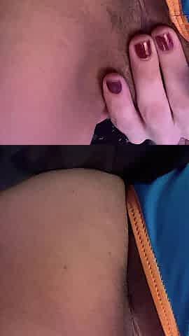 Slow motion masturbation close up
