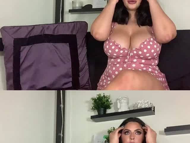Fluffy Silver Girl Kinky Masturbation