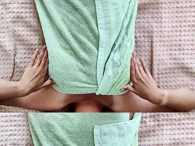 Solo Play: Saggy Stretched Tits