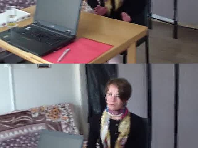 Admission interview of youthful shy woman - this babe wishes to be a secretary