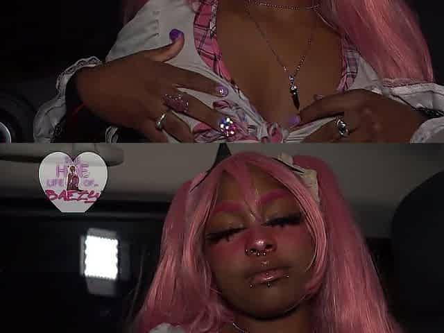 Krul plays with herself in public