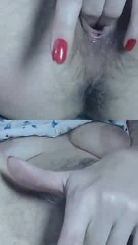 2 Fingers in Wet Pussy Close up