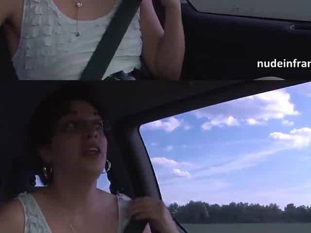 Amateur redhead hard anal drilled n fisted by the taxi driver