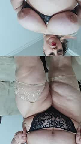 Teasing in Nude Pantyhose