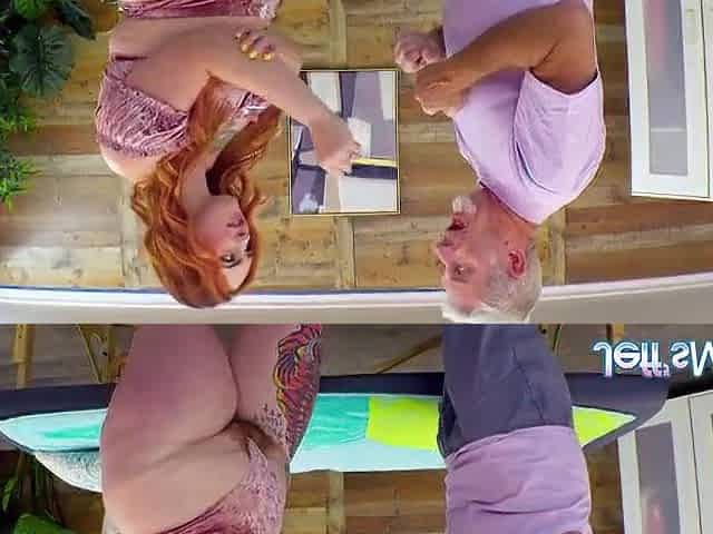 Curvy Redhead Adora Bell Gets a Flawless Rubdown