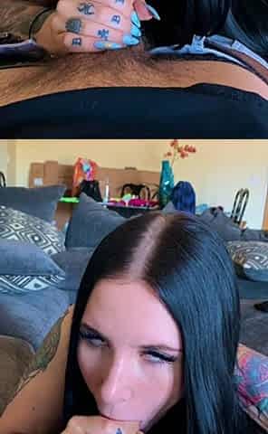 Czech amateur blowjob and fucking POV in public