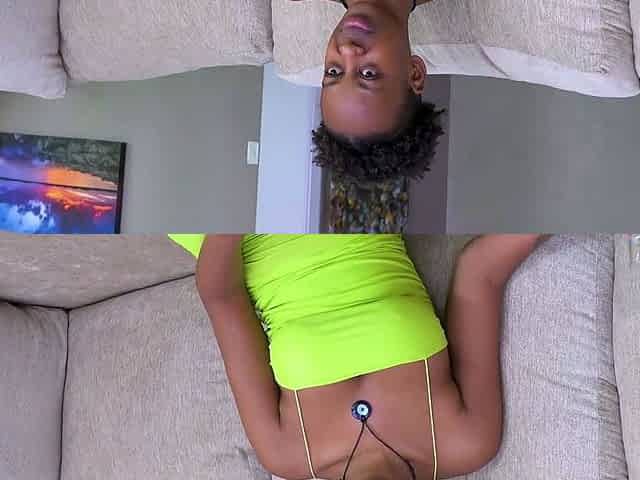 BLACK COLLEGE GIRL gets the best pleasure