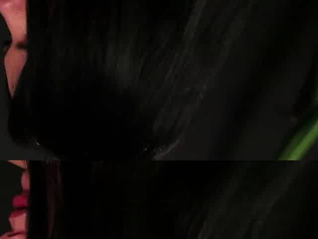 Horny CFNM babe cocksucking lucky dick