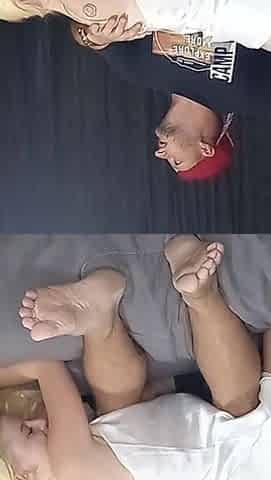 Fingering Hot Blonde's Pussy