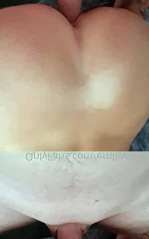 Amateur blonde ass fucked