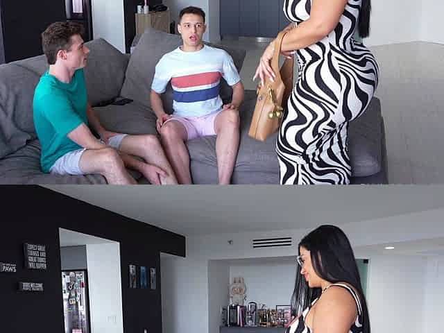 Lissa Aires Milf Gets First Ever Threesome Fuck Onlyfans