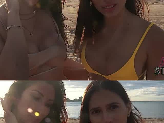 two HONEYS ACCEPT TO DO PORN FOR CASH ON A PHOTOSHOOT!