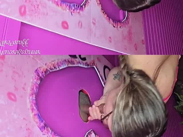 Two White Girls Blow Bbc At The