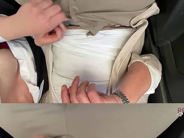 I had a squirting climax in the car with Sergio's magic fingers