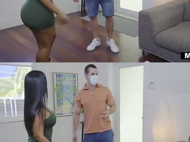 Busty Latina Seduces Her Client With Rose Monroe And Latina Rose