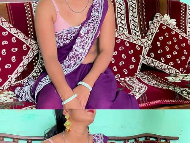 Indian Desi Bahu Enjoying Sex Moments with Sasur in Bedroom Full Hindi Audio