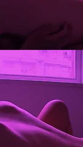 My Pink Haired Girlfriend Rides Me Hard Until She Cums