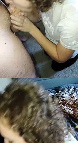 Amateur Blond Give Nice POV Blowjob