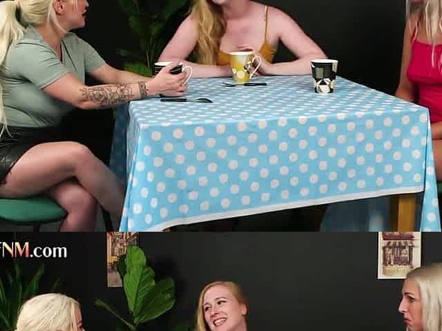 PURE CFNM HD - CFNM deepthroating ladies suck in group oral sex action