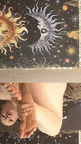 Teasing You with My Lotioned Feet