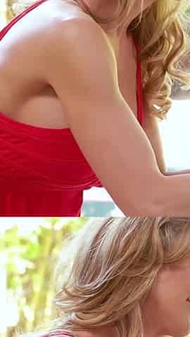 Busty MILF and sexy babe are pleasing girl's pussy