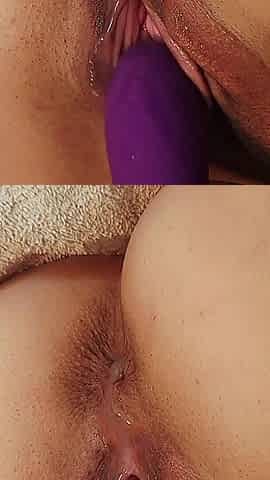 Close up Dripping Wet Pussy Orgasm