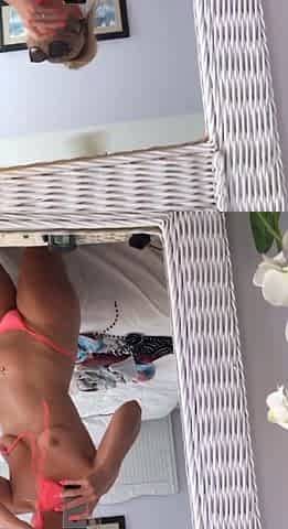Teen Girl Solo Masturbation and Striptease 27