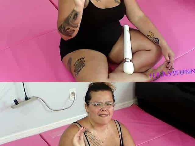 Post Wrestling Session Masturbation with Zoe
