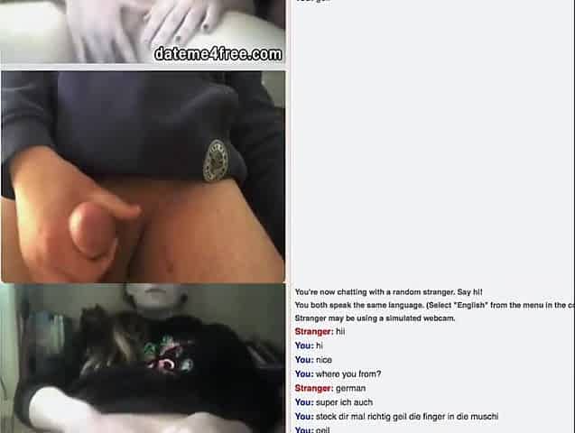 German honey playing with her cunt on livecam chat