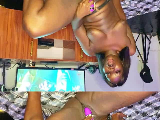 Bigass Ebony Makes Naughty Boyfriend Go Crazy
