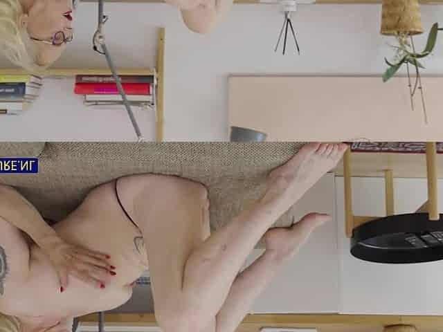 The Big And Fat Cock From Toms Xxxl Goes Deep Inside Mature Nympho Cougar Celeste - MatureNl
