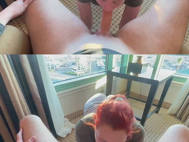 Hot busty redhead indulges in a long pounding session. Watch her tight ass gets railed and creampied!