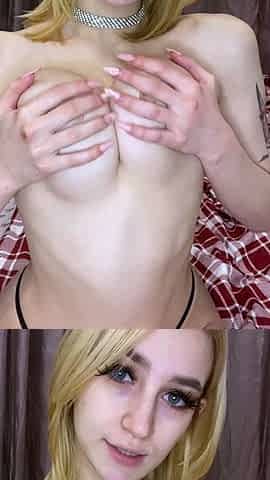 Amateur Big Boobs jerks Big Dick