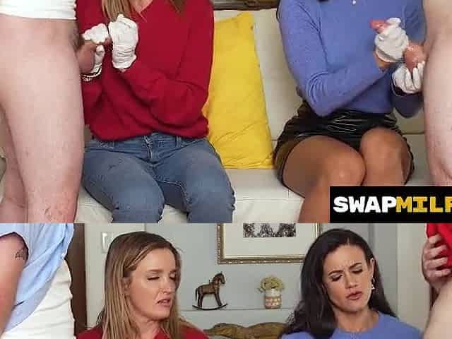 We Exchange Stepsons to Get Preggy But End Up Longing Our Own Stepsons' Cum - Swapmilf