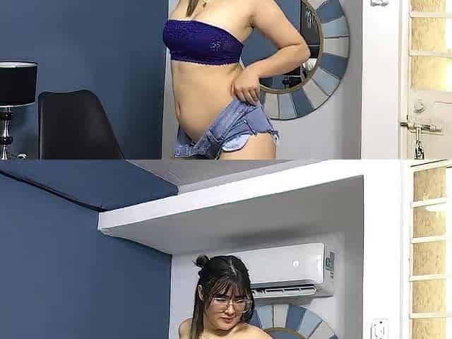 Sexy ally makes episode for her boss