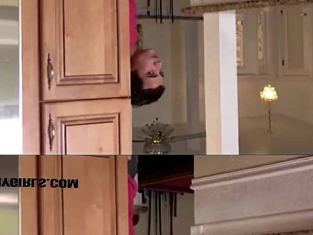 Son Gets Caught Watching Mommy Stretch For Yoga Class Then Screws Her