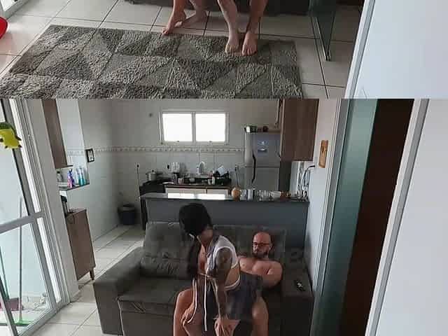 She Showed Me Her Costume and Made Me Horny so She Had to Let Me Put My Dick Inside Hard