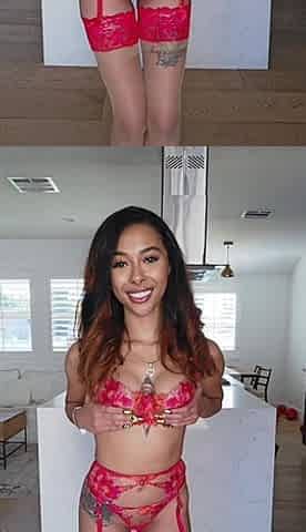 Anal Creampie Kalani Luana Taking Big Cock in Her Ass