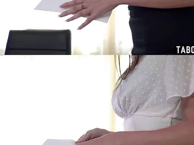 Lesbo teen intern needed discipline for her hawt mother I'd like to fuck boss