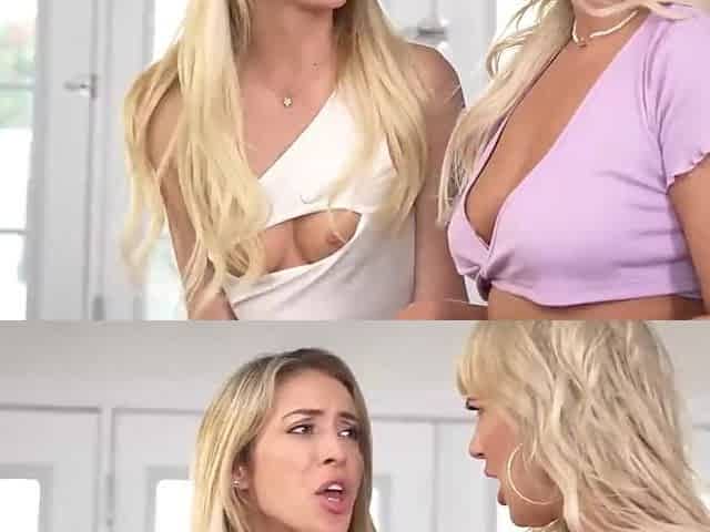 Lustful blondies filthy adult scene