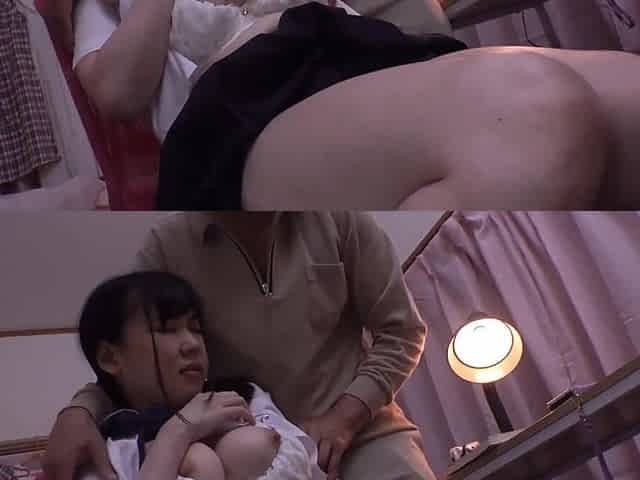 Man Teases Butthole of Step Daughter -2