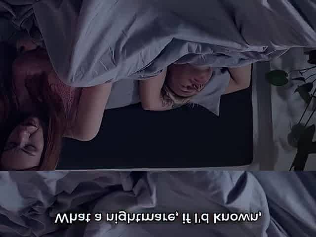 Stepmom Sneaks Into My Couch at Night Hopeless for My Hard Knob