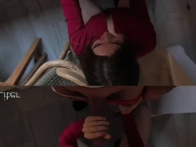 The seductive chick straddled my dong and drilled me untill the final drop
