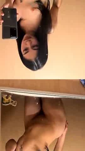 Brunette Solo Webcam Masturbation