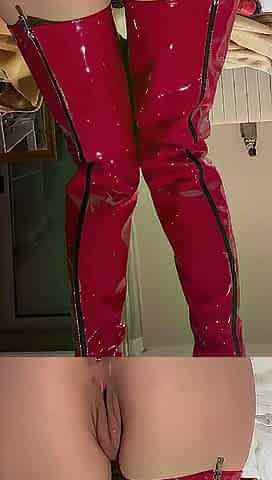Red boots and gloves mother i'd like to fuck sex
