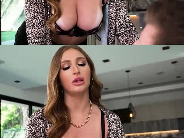 Skylar Snow Satisfies with Her Big Tits and Skilled Blowjob
