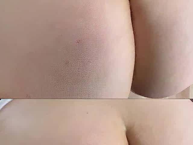 The stepmom didn't lose her composure and took the jock into her hands