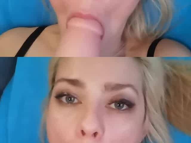 Young Girl Chokes On Cum
