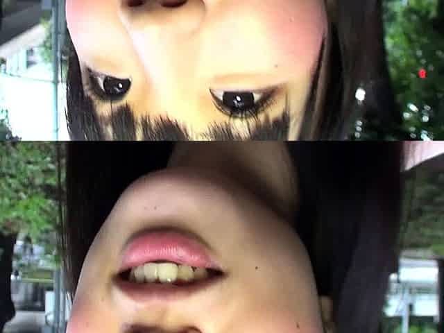 Eva gives you a POV blowjob handjob and footjob